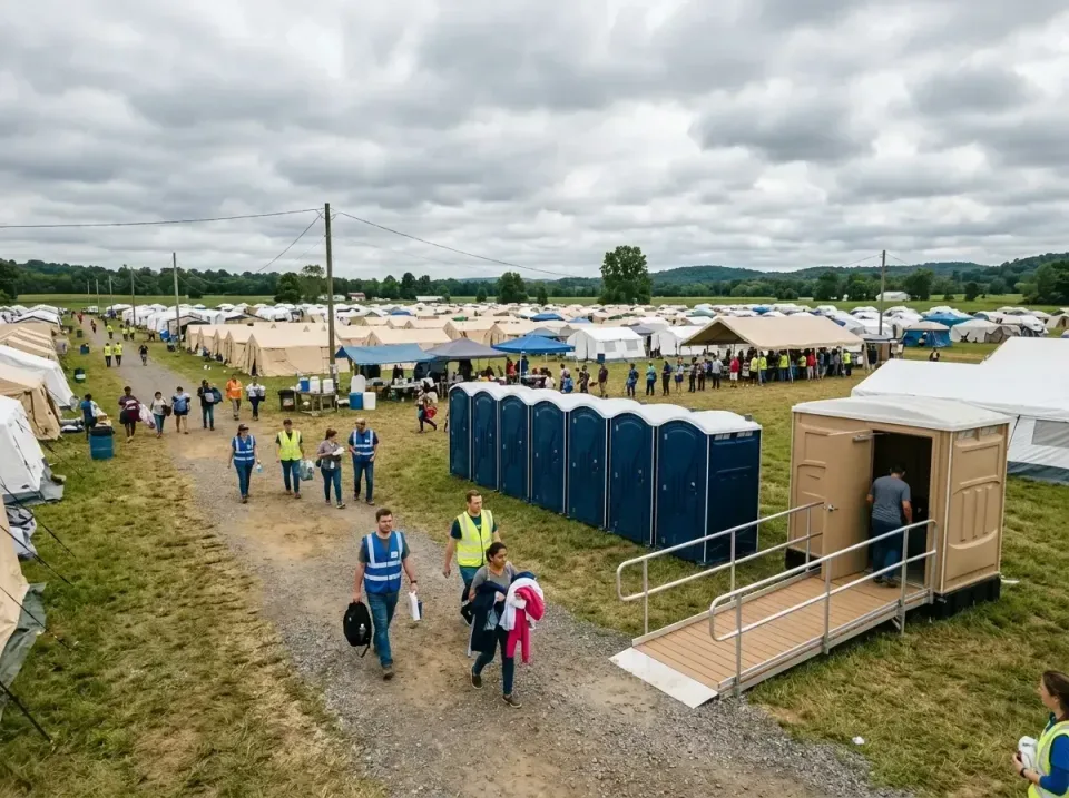 disaster-relief-camp-restrooms-010 — frequently asked questions, Dumpster & Portable Bathrooms Rental in Salem, IN